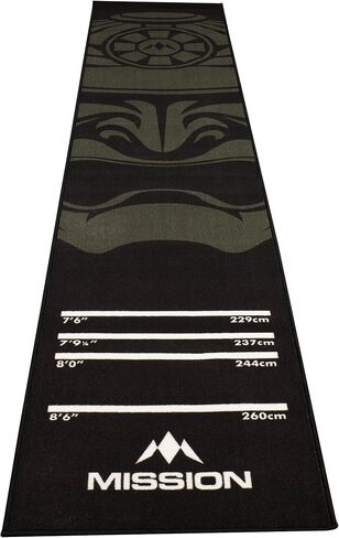 Mission Darts | Lightweight Carpet Dart Mat | Available in Multiple Designs. in Saudi Arabia