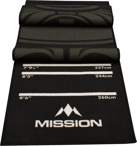 Mission Darts | Lightweight Carpet Dart Mat | Available in Multiple Designs. in Saudi Arabia