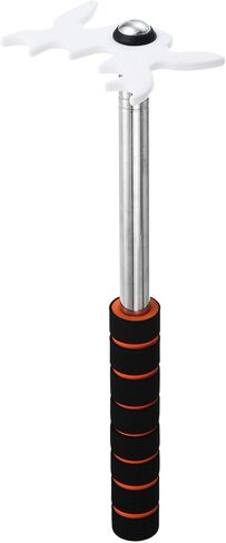 Retractable Billiards Cue Stick Bridge with Removable Brass Bridge Head - EVA Handle Billiards Table Accessory, Apply to Party/Club/Home in Saudi Arabia