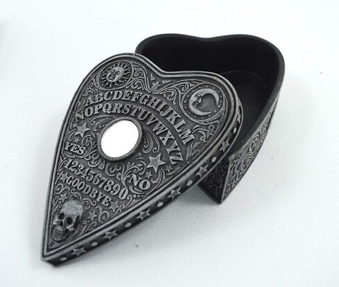 Nemesis Now Spirit Board Ouija Board Planchette Shaped Box Trinket Box in Saudi Arabia