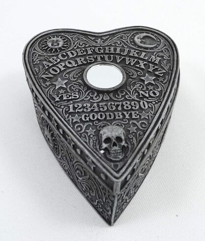 Nemesis Now Spirit Board Ouija Board Planchette Shaped Box Trinket Box in Saudi Arabia