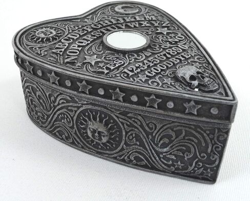 Nemesis Now Spirit Board Ouija Board Planchette Shaped Box Trinket Box in Saudi Arabia