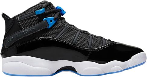Nike Air Jordan 6 Rings Men's Shoes Anthracite/University Blue 322992-041 12 in Saudi Arabia