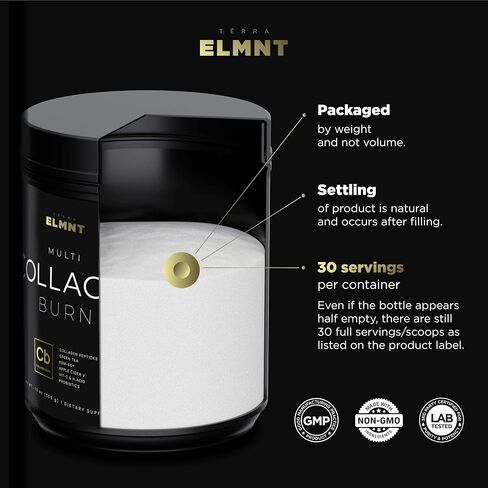 Super Collagen for Women Powder Chocolate - Thermogenic Collagen Burn w. Probiotics, ACV, KSM-66, Vitamin C, Biotin - Best Multi Collagen Protein Supplement for Weight Management, Hair Growth & Beauty in Saudi Arabia