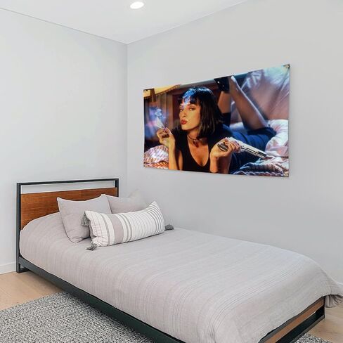 NureSs Pulp Fiction Movie Tapestry 3x5 Feet Tapestry for Bedroom Aesthetic, Funny and Meme Tapestries for College Dorm and Living Room in Saudi Arabia