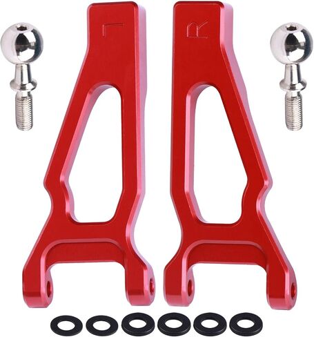 6-Pack Aluminum Front & Rear Suspension Arms w/Pivot Balls Complete Arm Set for ARRMA RC 6S 1/8 Typhon 1/7 Limitless Felony Infraction Car, Upgrade Hop-Up Parts (Navy Blue) in Saudi Arabia