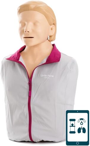 Laerdal Little Anne QCPR Light | Adult CPR Manikin with Feedback - Bluetooth Connectivity & App Compatible in Saudi Arabia