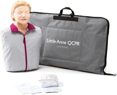Laerdal Little Anne QCPR Light | Adult CPR Manikin with Feedback - Bluetooth Connectivity & App Compatible in Saudi Arabia