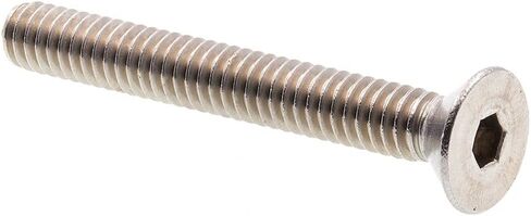 Prime-Line 9174037 Socket Cap Screws, Flat Head, Hex (Allen) Drive, 1/4 in-20 X 2 in, Grade 18-8 Stainless Steel (10 Pack) in Saudi Arabia