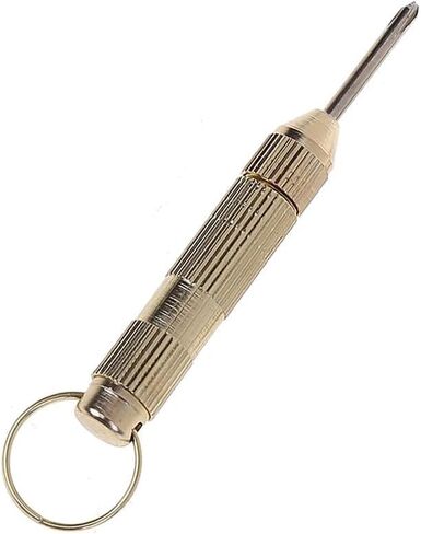 4 in1 Mini Portable Golden Opener Screwdrivers Ear Pick Ear Cleaner Keychain Kit Fashion Processed Ear Care(ZS262) in Saudi Arabia