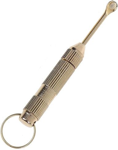 4 in1 Mini Portable Golden Opener Screwdrivers Ear Pick Ear Cleaner Keychain Kit Fashion Processed Ear Care(ZS262) in Saudi Arabia