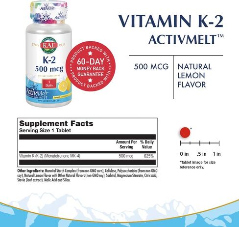 أقراص الليمون KAL K-2، عدد 100 | عبوة من 2 in Kuwait