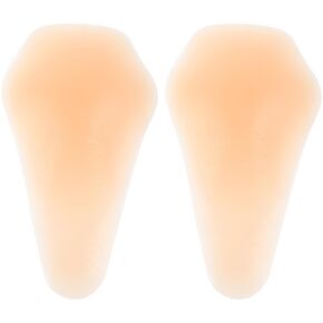 Milisten 1 Pair Silicone Knee Pads Adhesive Skating Knee Mat Snowboard Knee Brace Guards Outdoor Sports Protection Accessories B