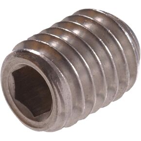 Hillman 3272 6-32 x 1/8-Inch Stainless Socket Head Set Screw, 20-Pack,Stainless Steel