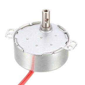 uxcell Synchronous Motor AC 24V 0.9-1.1RPM 50-60Hz CCW/CW 4W Reduction Gear Motor