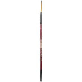 Ebony Splendor Artist Paint Brush Set, Synthetic Sable Paint Brushes Alternative, 9 Assorted Brushes