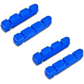 2 Pair Bicycle Brake Pads, Carbon Wheels Brake Shoes, Carbon Rim Brake Pads fit Carbon Rims