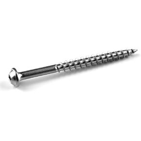 Kreg SML-C250S5-2000 Stainless Steel Pocket-Hole Screws, 2-1/2 Inch #10 Coarse Thread, Maxi-Loc Head (2000 Count)