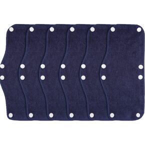 Hard Hat Sweatband, Cotton Hard Hat Liner, Reusable Hardhat sweatbands(Blue)