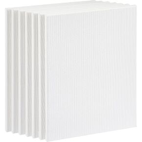 12 Count 8" x 8" Super Value Canvas by Artist's Loft Necessities - Acid Free Cotton Canvas for Paint, Acrylic, & Oils - 1 Pack in Kuwait