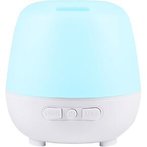 HAPPTWS 220ml Essential Oil Diffuser, Diffuser Whit Automatic Shutdown Function, 4 Timing Modes, 7 Colors of Cold Mist Humidifier, Continuous Use for 5 Hours, Suitable for Home Office Yoga