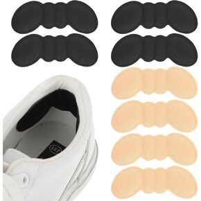 Sibba Heel Pads Shoes 4 Pairs Arch Support Insoles Self Sticky Cushion Non Slip Foot Pads Breathable Sole Grips Protectors Shock Absorbing Fit Sneakers High Heel (Multicolor) in Saudi Arabia