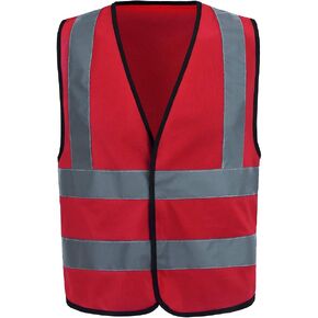 AYKRM 12 colour High visibility viz vest hi vis viz reflective work construction safety vest (XS-8XL)