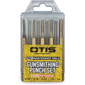 Otis Technology Pro+ 5 Piece Brass Punch Set