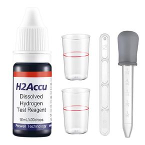 Dissolved Hydrogen Test Reagent | Measuring Molecular Hydrogen Concentration in Water | Blue Drops for Hydrogen Water Generator Bottle Hydrogen Machine | H2Accu