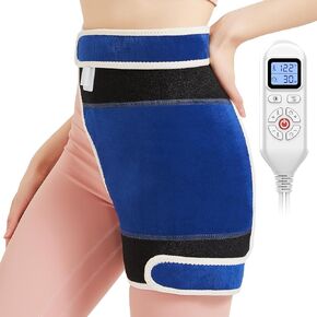 Hip Heating Pad for Hip - Hip Support Brace for Sciatica Pain Relief,Lower Back/Thigh/Buttock Electric Heat Pad,Birthday Present for Mom Dad,Adjustable Temperature