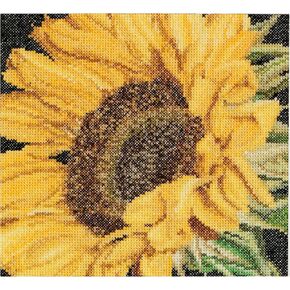 Thea Gouverneur - Counted Cross Stitch Kit - Sunflower - Aida - 18 Count - for Adults - 488A