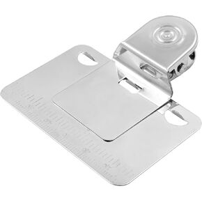 4 قطع شريط قياس دقيق، أداة قياس مزدوجة من الفولاذ المقاوم للصدأ 304، ملحقات شريط قياس الموضع بدقة لمشبك الزوايا الثابتة، قياس النقطة الثابتة in Kuwait