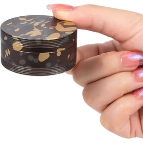 Portable Pill Case Metal Pill Box - Waterproof Pill Container for Purse & Pocket, Single Travel Pillbox, Daily Medicine Organizer Holder to Hold Vitamins, Medication, Fish Oil and Supplements, Medium