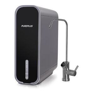نظام التناضح العكسي PUREPLUS UTR700B، تدفق سريع 800 GPD، NSF/ANSI 58 & NSF/ANSI/CAN 372 معتمد، 2:1 نقي للتصريف، نظام تصفية مياه RO بدون خزان تحت الحوض، منقي LED، صنبور ذكي in Kuwait