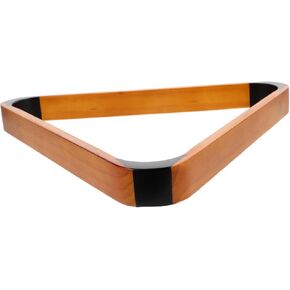 Kisangel Billiard Tripod Pool Rack Pool Table Balls Rack Billiard Rack Table Pool Balls Rack Pool Table Accessories Billiards Accessories Billiards Rack Table Tennis Storage Box Pine Wood