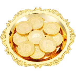 TINGKU المكسيكي الفضة Arras Para Boda Catolica، Arras de Boda Cristiana، Virgen of Guadalupe Coins مجموعة عملات الزفاف Arras، اكسسوارات الزفاف للاحتفال مع صينية الديكور