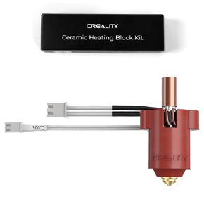 Creality Official Ender 3 V3 KE Ceramic Hotend Kit, 60W Ceramic Heater, Bi-Metal Heatbreak and Copper Nozzle Enable 300℃ Printing, ONLY for Ender 3 V3 KE