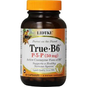 Lidtke Technologies True B6 Capsules, 50 mg, 60 Count