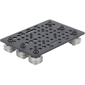 Aluminum Gantry Plate 20-80mm Building Board Pulley Set Universal 3D Printer Accessories Aluminum V Type Building Board Pulley Set for Openbuilds Compatible with Linear