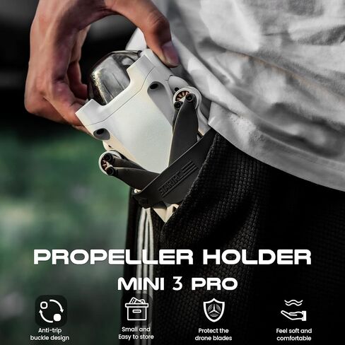 STARTRC Mini 4 Pro Propeller Holder, Propeller Guard Strap for DJI Mini 4 Pro Drone Propellers,Protector Stabilizer and Propellers Fixator in Saudi Arabia