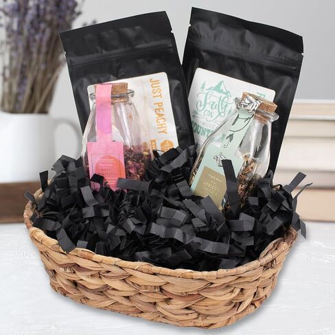 MagicWater Supply - 4 oz - Kraft - Crinkle Cut Paper Shred Filler great for Gift Wrapping, Basket Filling, Birthdays, Weddings, Anniversaries, Valentines Day, and other occasions in Kuwait