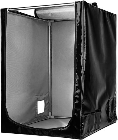 خيمة طابعة ثلاثية الأبعاد Comgrow ثلاثية الأبعاد مقاومة للحريق والغبار، بولي كلوريد الفينيل مغلفة بطبقة حماية ثابتة لدرجة الحرارة وغرفة غطاء لـ Ender 3/Ender 3 Pro/Ender 3 V2/Ender 5 Pro in Kuwait