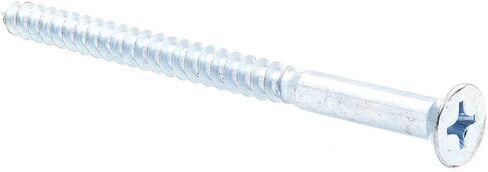 Prime-Line 9036838 Wood Screws, Flat Head, Phillips Drive, #16 X 4 in, Zinc Plated Steel (10 Pack) in Saudi Arabia