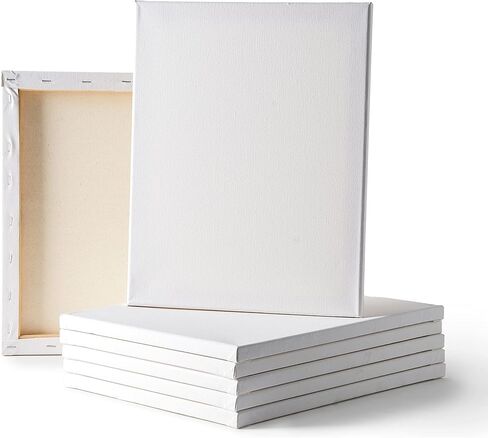 12 Count 8" x 8" Super Value Canvas by Artist's Loft Necessities - Acid Free Cotton Canvas for Paint, Acrylic, & Oils - 1 Pack in Kuwait