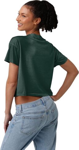 FOCO Men's NFL Team Logo Ladies Fashion Crop Top Shirt in Saudi Arabia