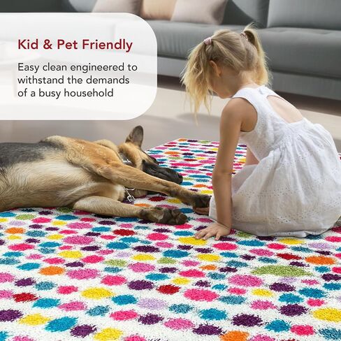 nuLOOM Allard Striped Shag Accent Rug, 3x5, Multi in Saudi Arabia