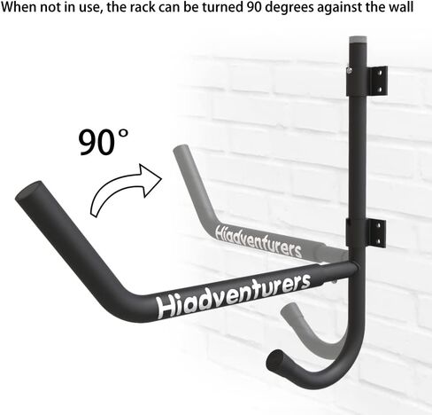 Kayak Wall Mount Storage Rack for Garage,Antler 4(2 Pairs of 4 Racks) in Saudi Arabia