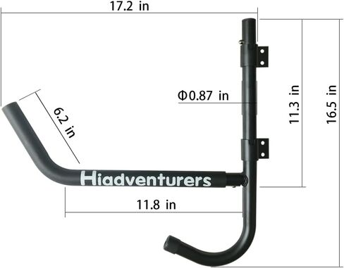 Kayak Wall Mount Storage Rack for Garage,Antler 4(2 Pairs of 4 Racks) in Saudi Arabia