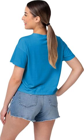FOCO Men's NFL Team Logo Ladies Fashion Crop Top Shirt in Saudi Arabia