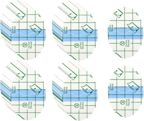 200pcs Transparent Stretch Adhesive Bandage Waterproof Bandage, Ellipse Transparent Film Dressing Tapes for Swimming Shower (2 * 3.3 Inch) in Kuwait